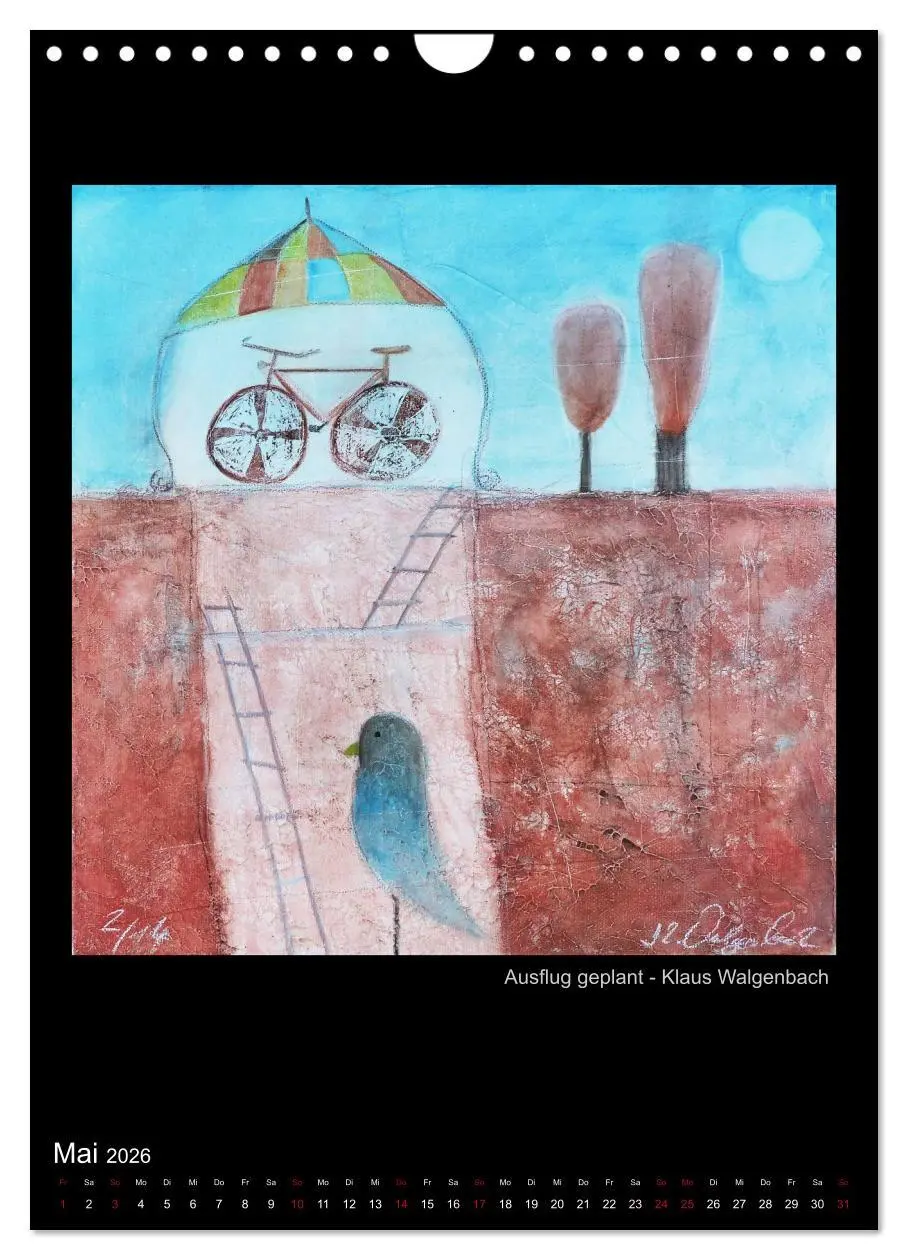 Bild: 9783516458169 | Kunstkalender der Moerser Palette e.V. - Abstraktes (Wandkalender...