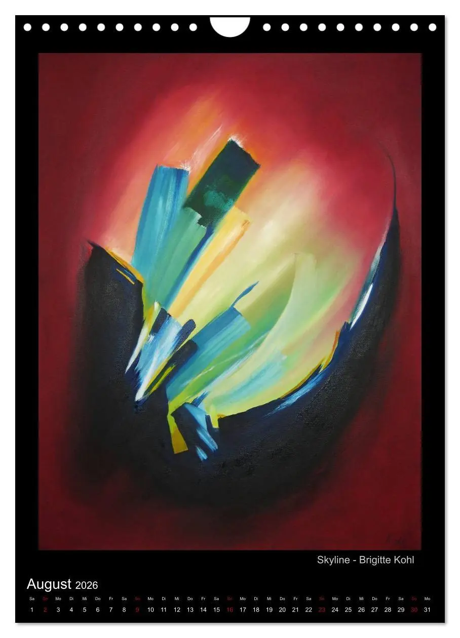Bild: 9783516458169 | Kunstkalender der Moerser Palette e.V. - Abstraktes (Wandkalender...