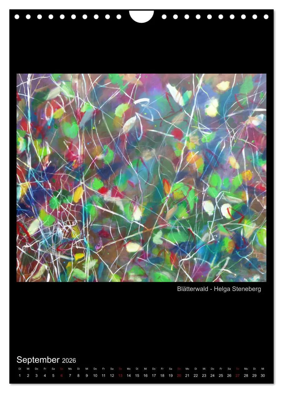 Bild: 9783516458169 | Kunstkalender der Moerser Palette e.V. - Abstraktes (Wandkalender...