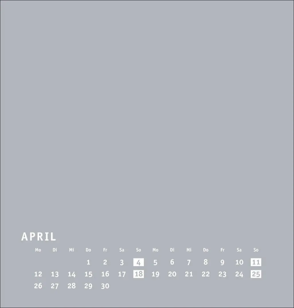 Bild: 9783756418169 | Premium-Bastelkalender silbergrau mittel 2027 | Heye | Kalender | 2027