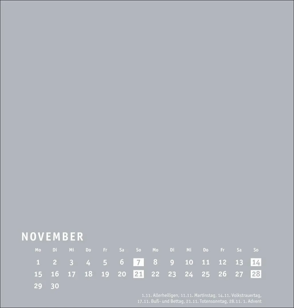 Bild: 9783756418169 | Premium-Bastelkalender silbergrau mittel 2027 | Heye | Kalender | 2027