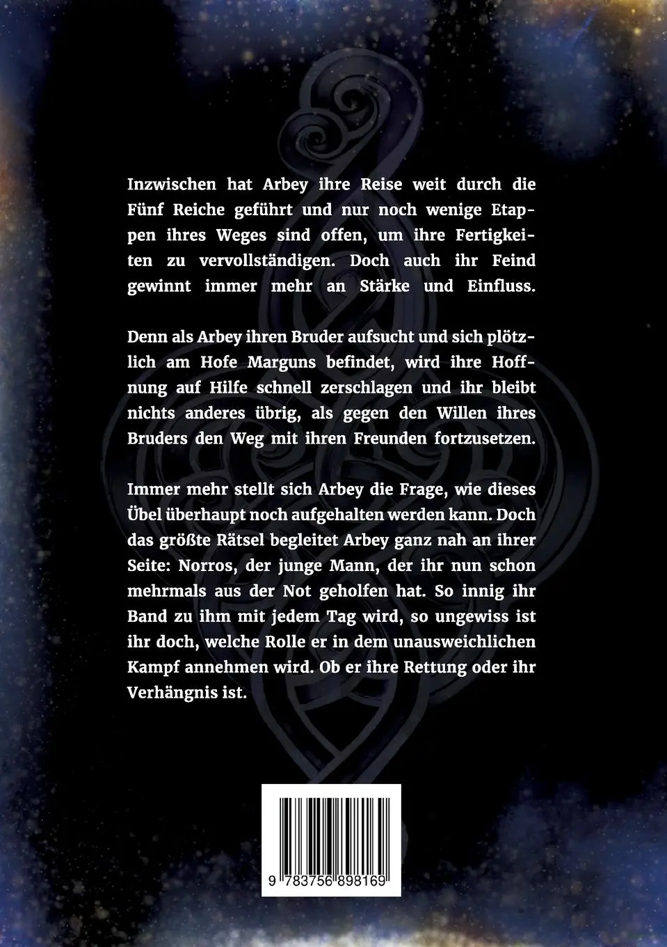 Rückseite: 9783756898169 | Das Erwachen des dunklen Herzens | risan, Band 2 | A. Gutzeit | Buch