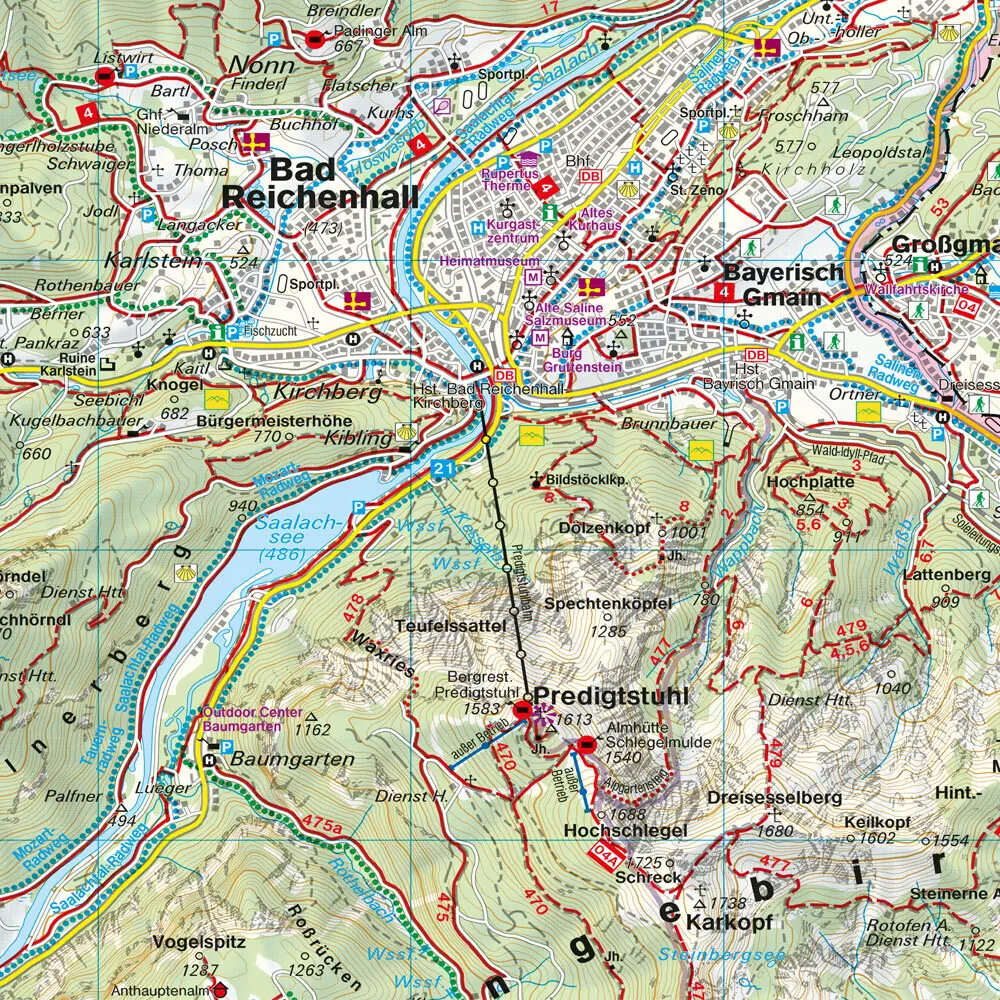 Bild: 9783850848169 | Freytag &amp; Berndt Wander-, Rad- und Freizeitkarte Berchtesgaden, Bad...