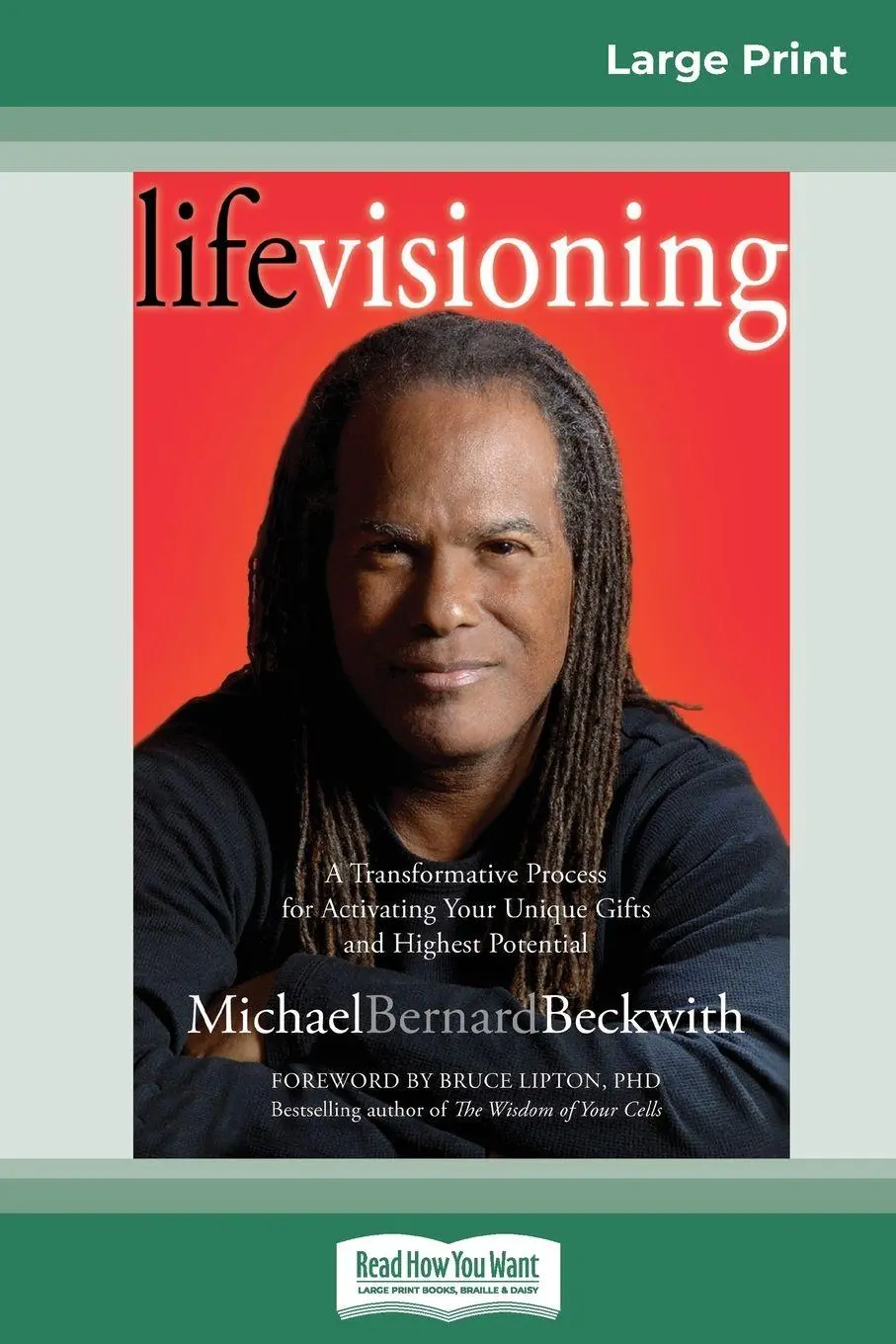 Cover: 9780369308269 | Life Visioning (16pt Large Print Edition) | Michael Bernard Beckwith