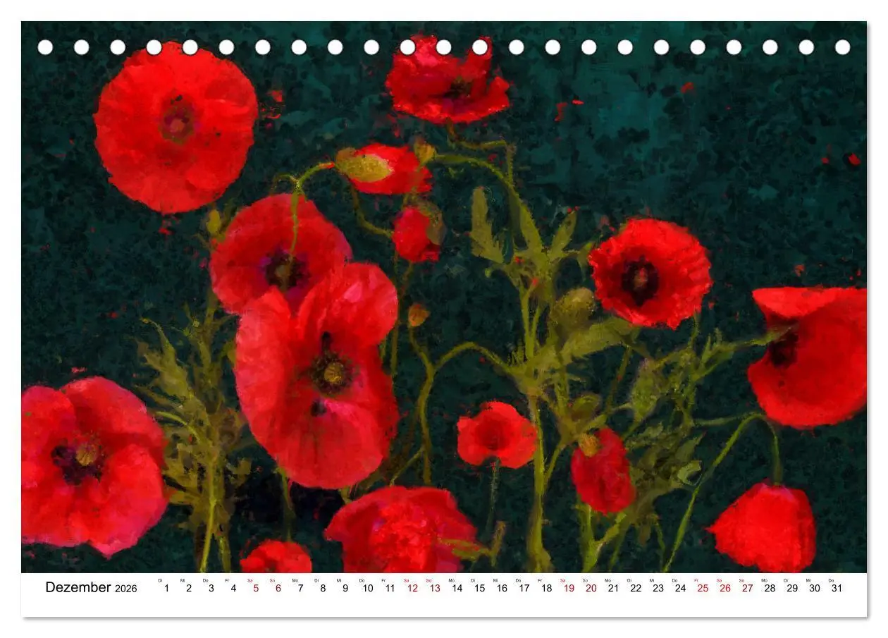 Bild: 9783457598269 | Bunte Mohnblumen - Impressionen der Mohnblüte in Acrylfarbe...