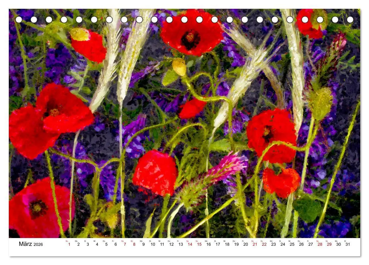 Bild: 9783457598269 | Bunte Mohnblumen - Impressionen der Mohnblüte in Acrylfarbe...