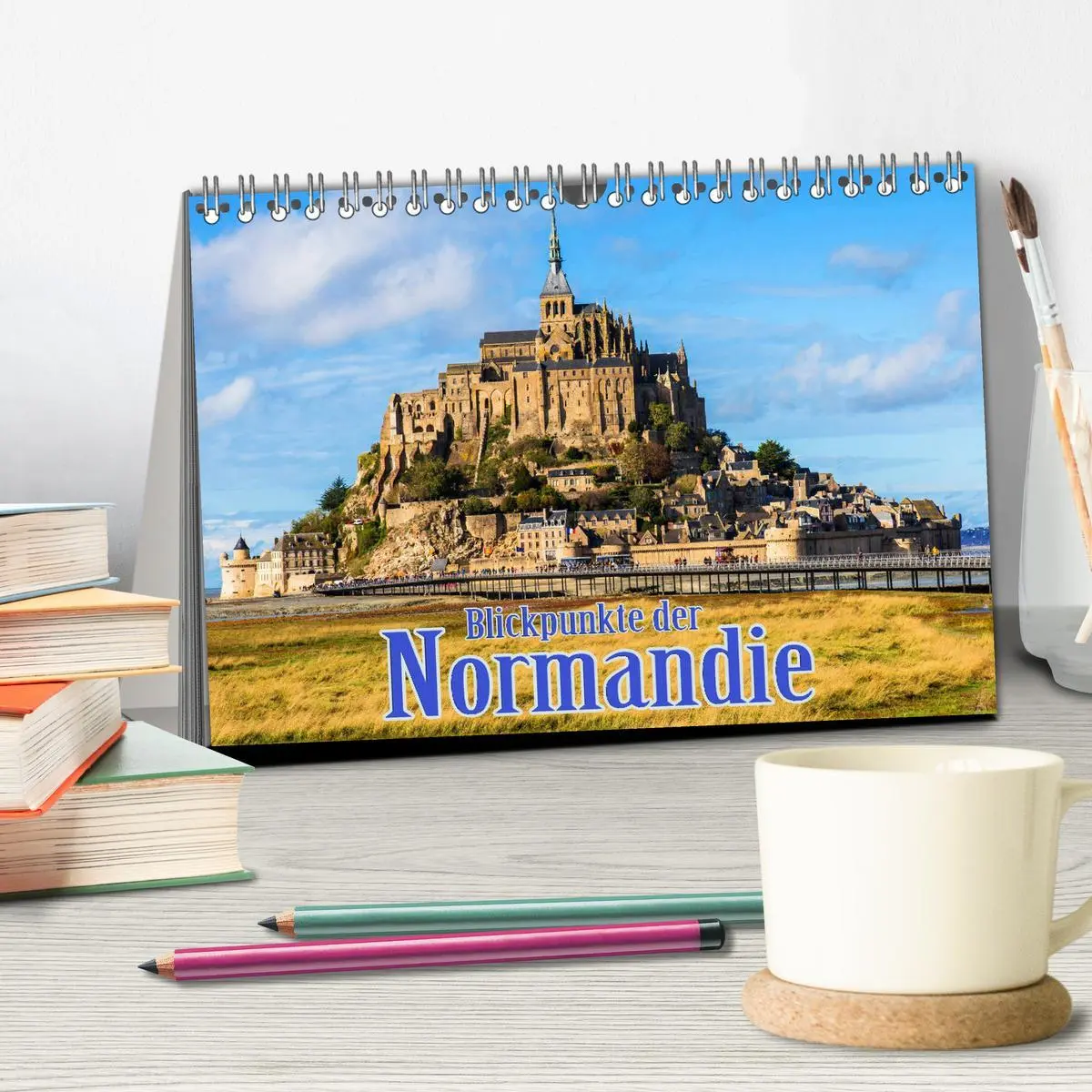 Bild: 9783457738269 | Blickpunkte der Normandie (Tischkalender 2026 DIN A5 quer),...
