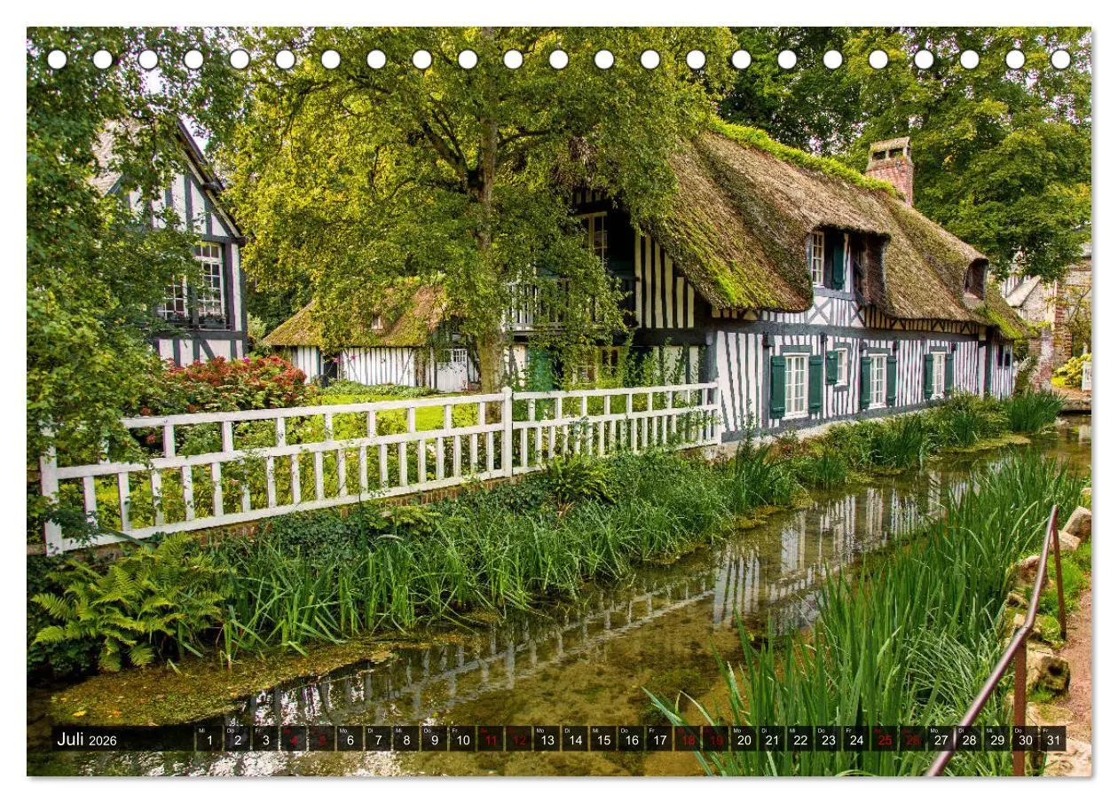 Bild: 9783457738269 | Blickpunkte der Normandie (Tischkalender 2026 DIN A5 quer),...