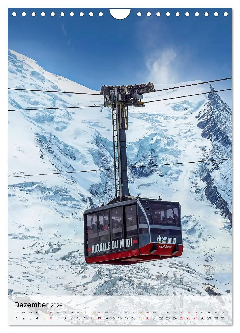 Bild: 9783516378269 | Nervenkitzel Seilbahn (Wandkalender 2026 DIN A4 hoch), CALVENDO...