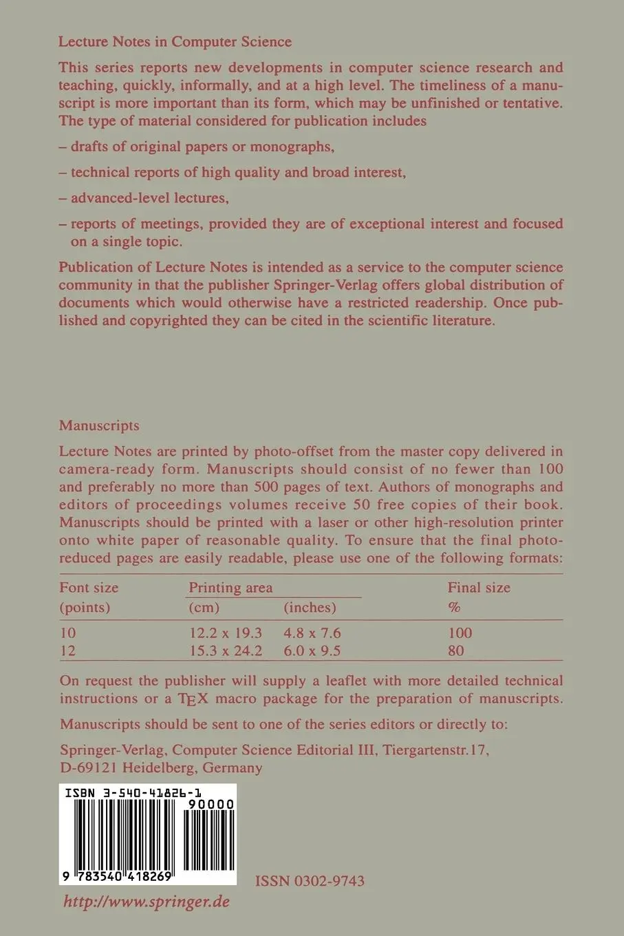 Rückseite: 9783540418269 | The World Wide Web and Databases | Dan Suciu (u. a.) | Taschenbuch