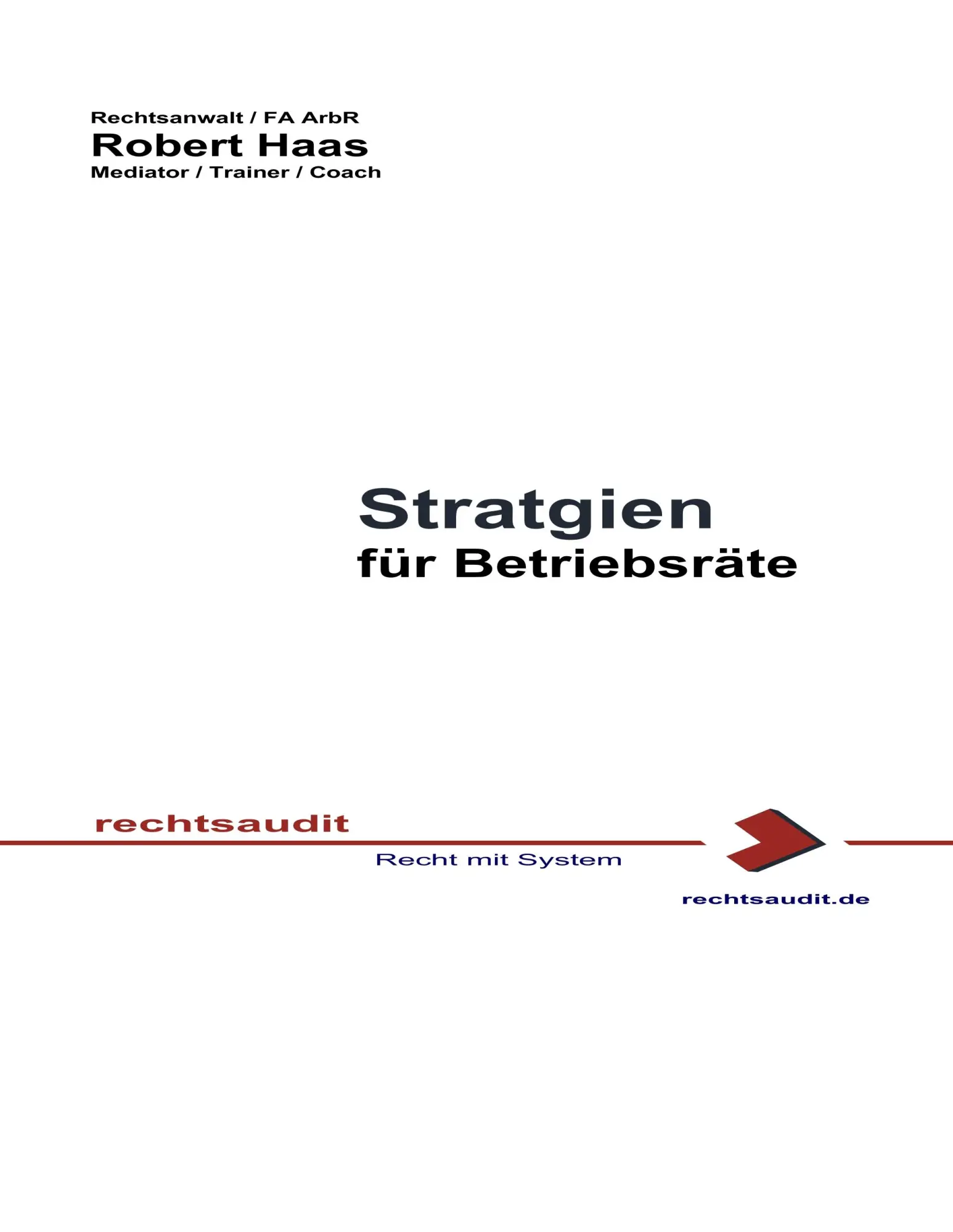 Cover: 9783748108269 | Strategien für Betriebsräte | Robert Haas | Taschenbuch | 232 S.