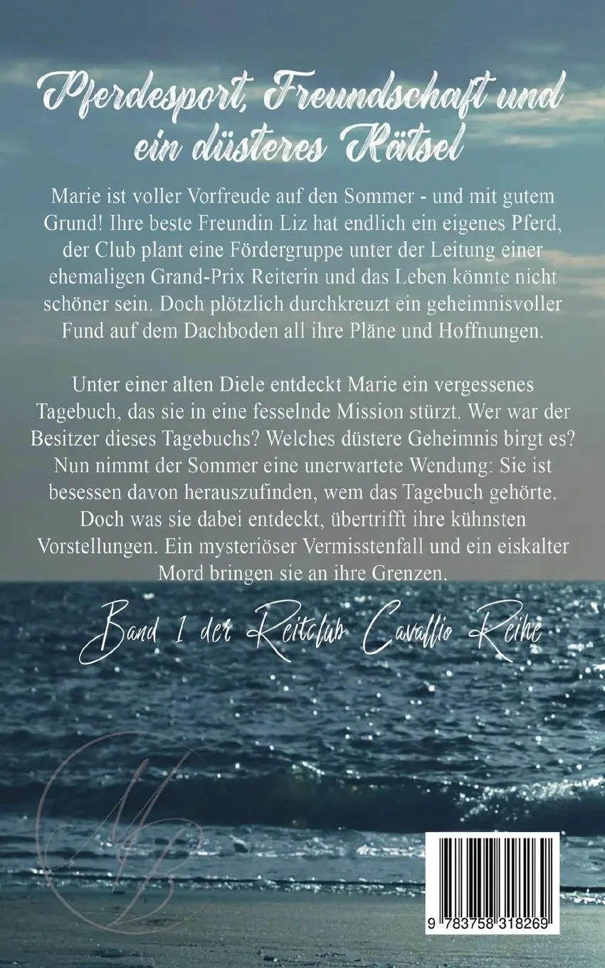 Rückseite: 9783758318269 | Reitclub Cavallio: Verschwiegen | Marina Blue | Taschenbuch | 280 S.