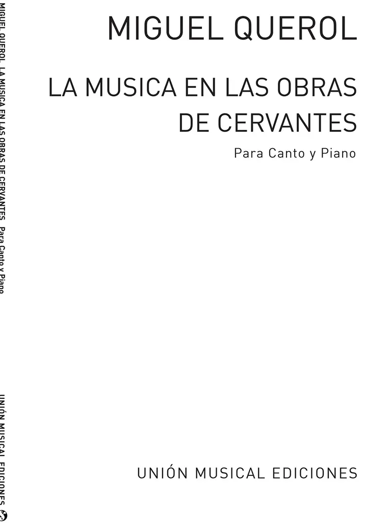 La Musica En Las Obras De Cervantes