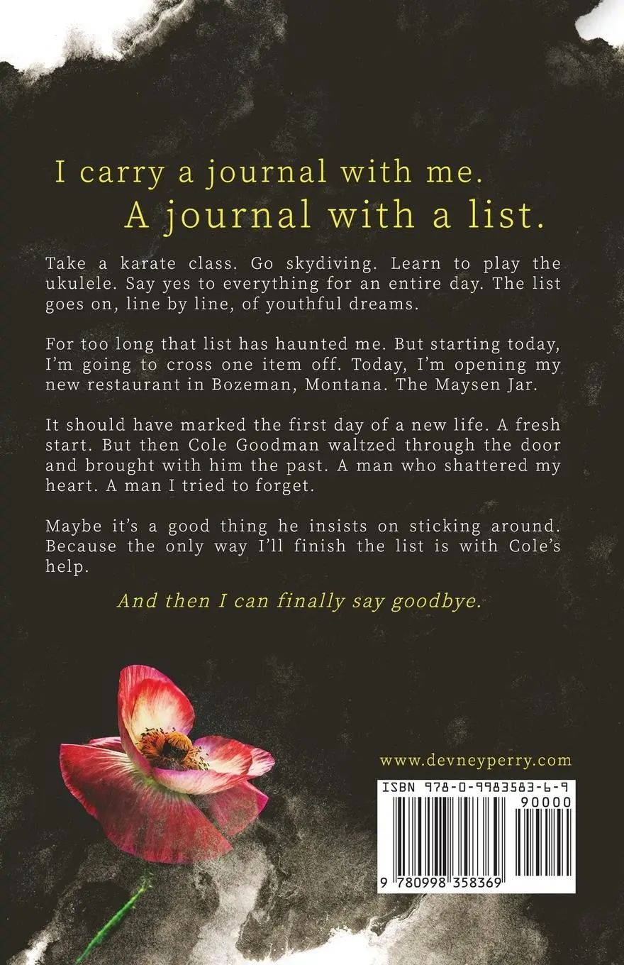 Rückseite: 9780998358369 | The Birthday List | Devney Perry | Taschenbuch | Englisch | 2018