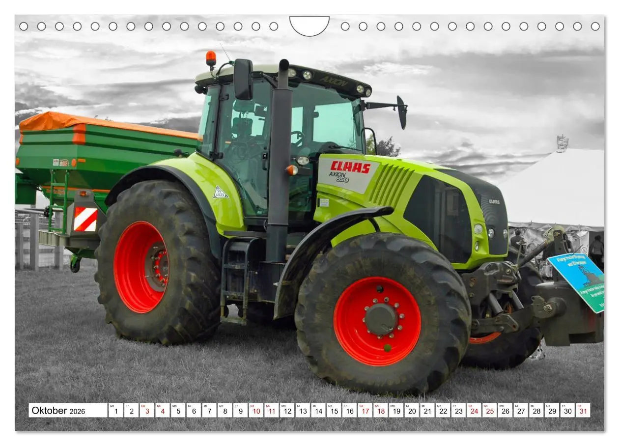 Bild: 9783457588369 | Faszination Landmaschinen - Egal ob alt oder neu (Wandkalender 2026...