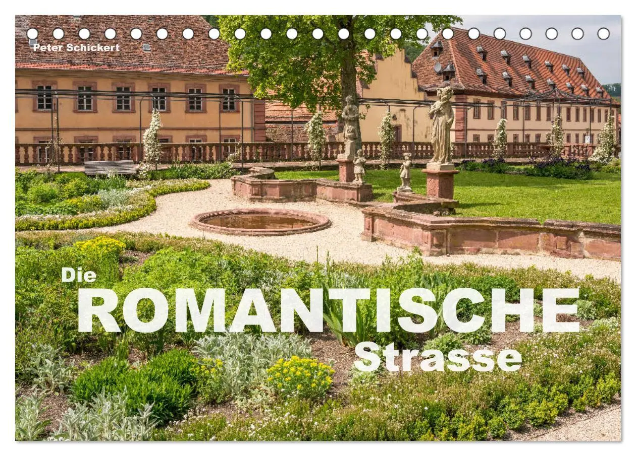 Cover: 9783457728369 | Die Romantische Strasse (Tischkalender 2026 DIN A5 quer), CALVENDO...