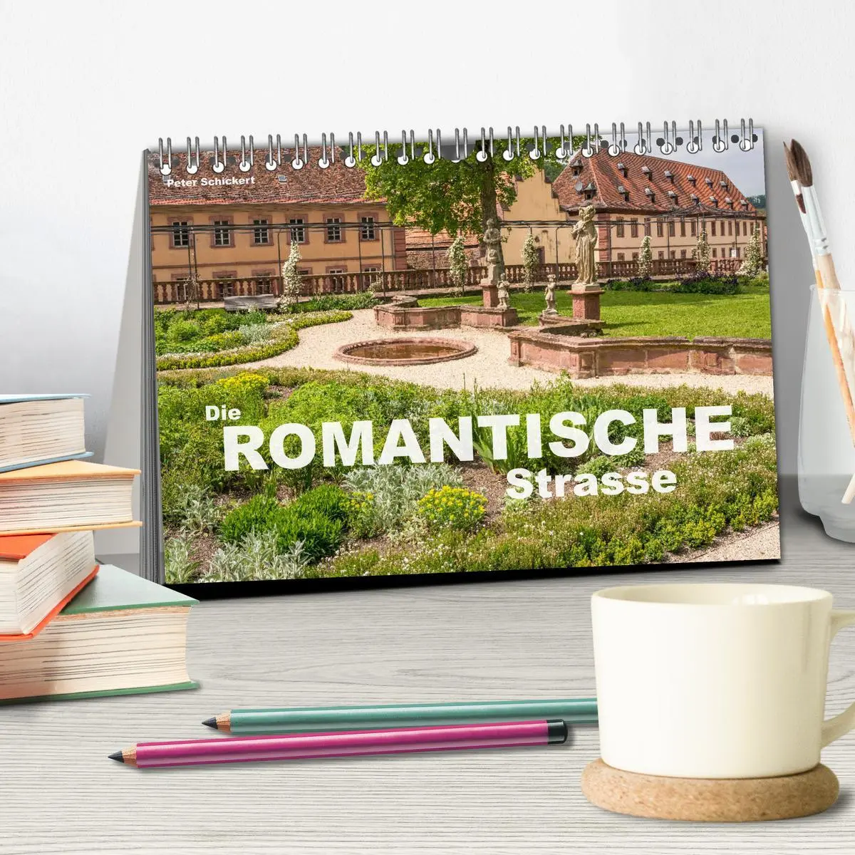 Bild: 9783457728369 | Die Romantische Strasse (Tischkalender 2026 DIN A5 quer), CALVENDO...