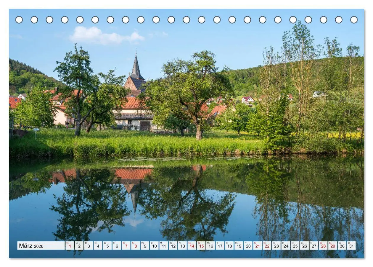 Bild: 9783457728369 | Die Romantische Strasse (Tischkalender 2026 DIN A5 quer), CALVENDO...