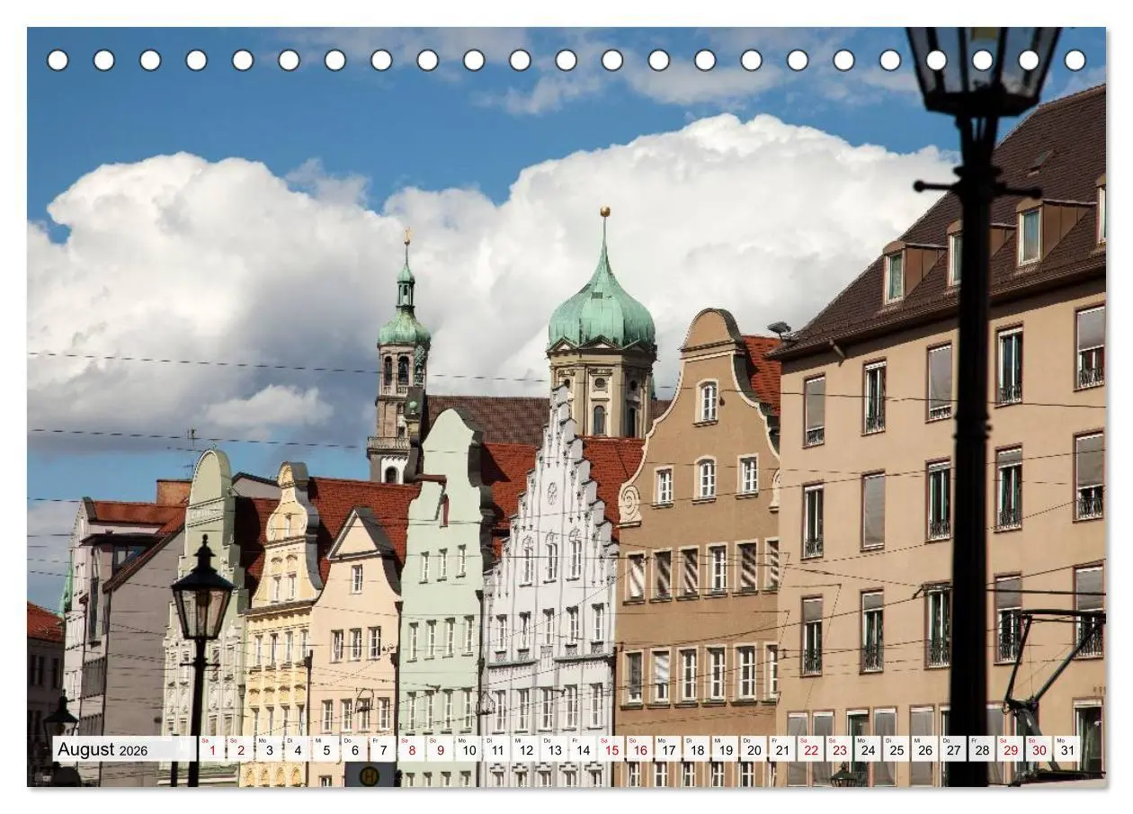 Bild: 9783457728369 | Die Romantische Strasse (Tischkalender 2026 DIN A5 quer), CALVENDO...