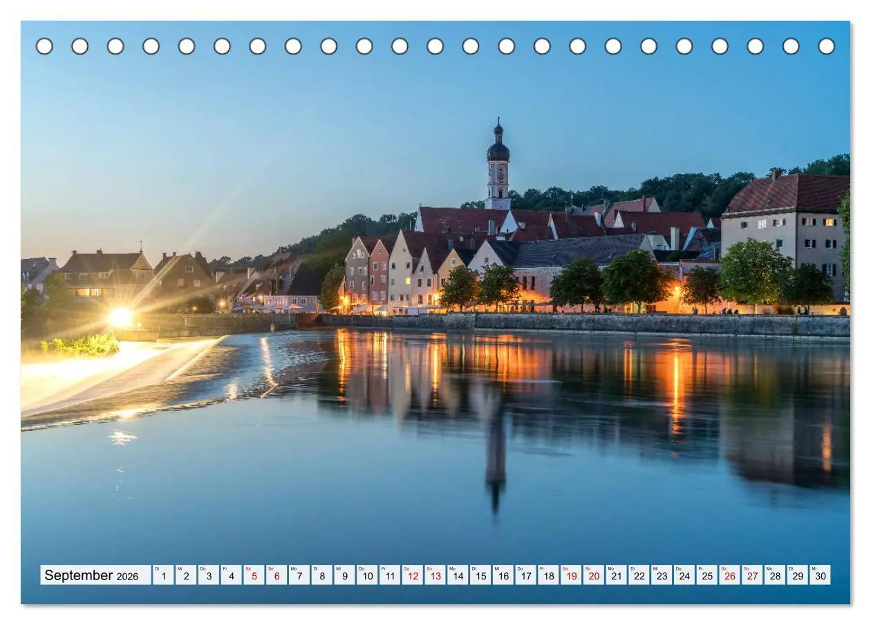 Bild: 9783457728369 | Die Romantische Strasse (Tischkalender 2026 DIN A5 quer), CALVENDO...