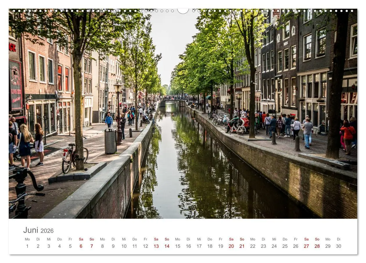 Bild: 9783457898369 | Amsterdam - Wasserstraßen und Grachten (Wandkalender 2026 DIN A2...