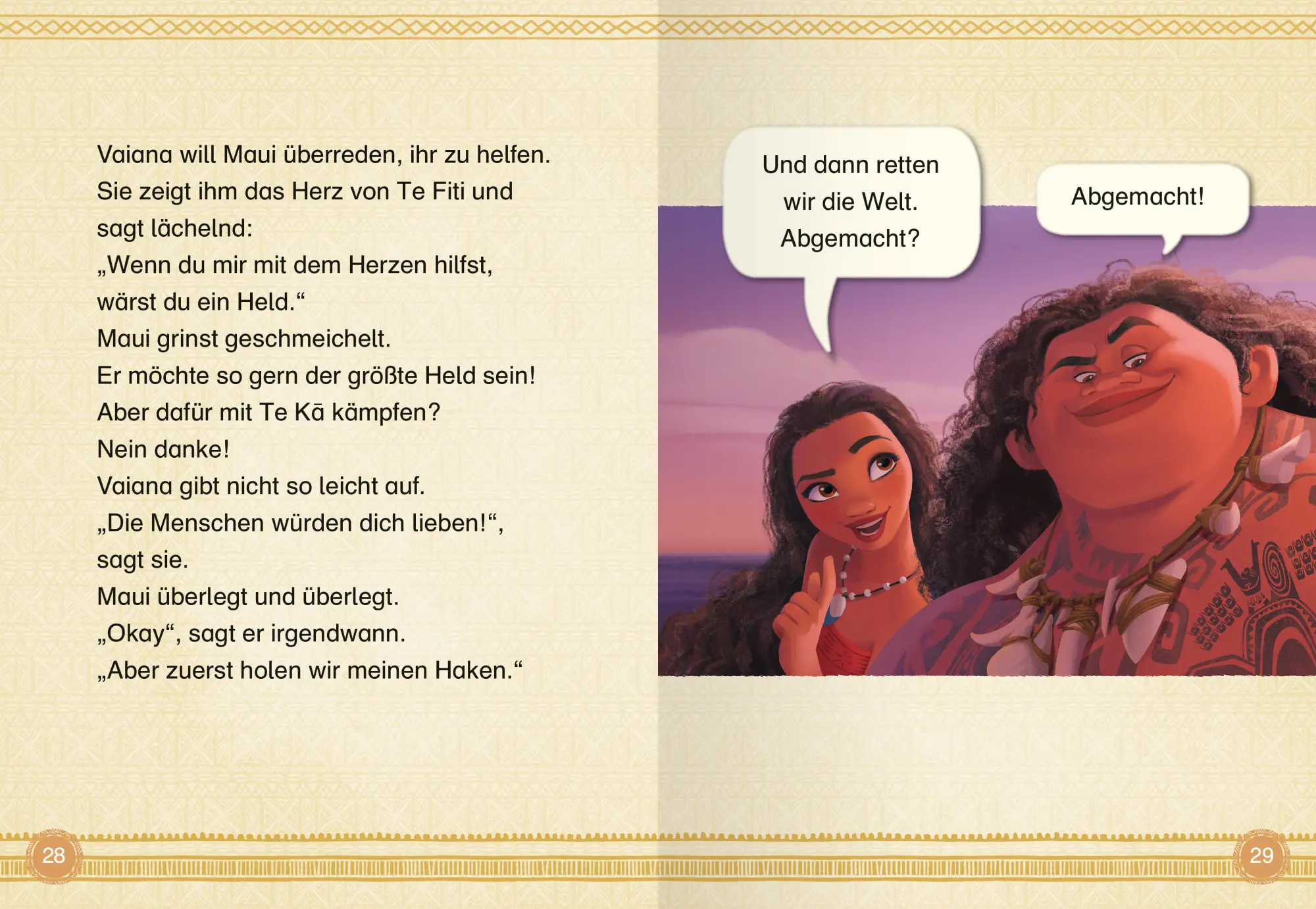 Bild: 9783473498369 | Disney Vaiana - Das Erstlesebuch zu Film 1 | The Walt Disney Company