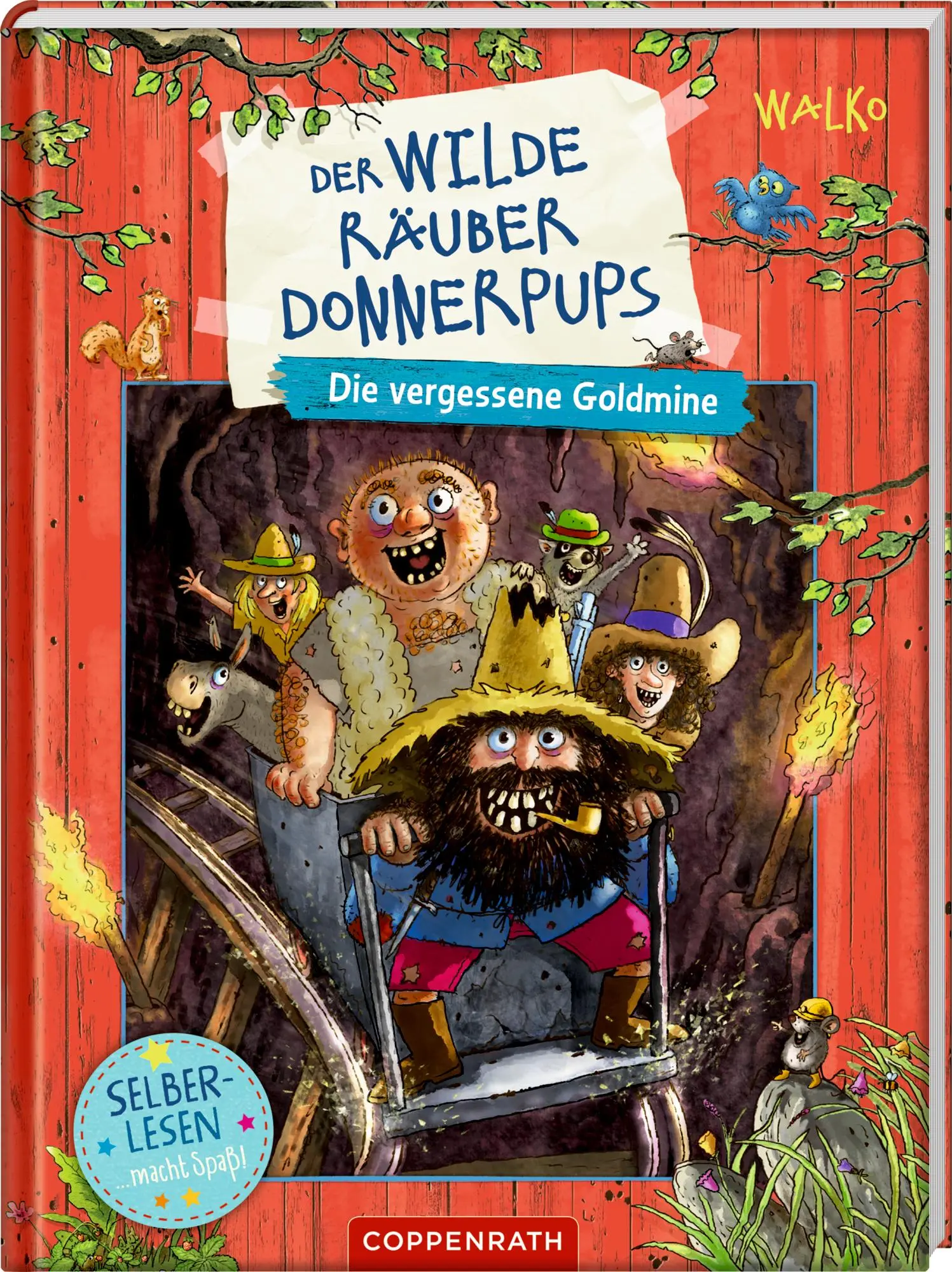 Cover: 9783649648369 | Der wilde Räuber Donnerpups (Leseanfänger, Bd. 1) | Walko | Buch