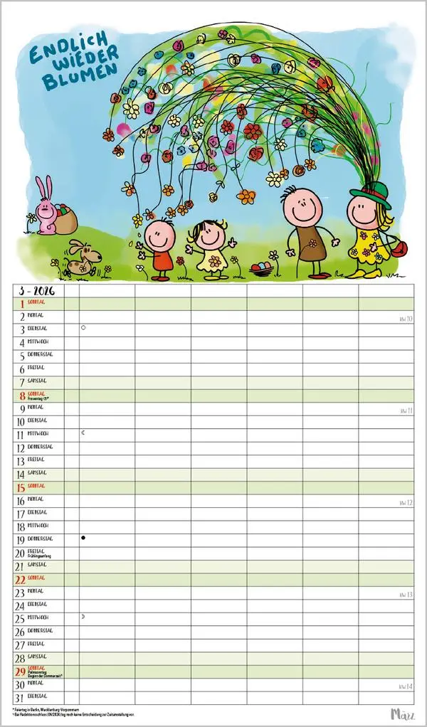 Bild: 9783731888369 | Unsere Familie ist die beste! 2026 | Verlag Korsch | Kalender | 14 S.