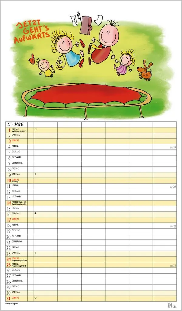 Bild: 9783731888369 | Unsere Familie ist die beste! 2026 | Verlag Korsch | Kalender | 14 S.