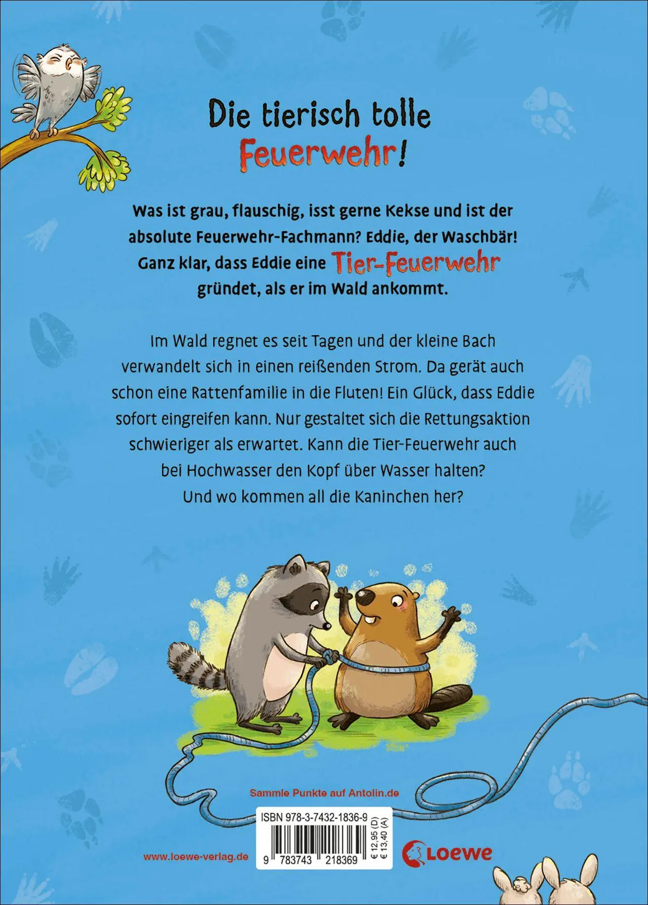 Bild: 9783743218369 | Die Tier-Feuerwehr (Band 2) - Eine klitschnasse Rettungsaktion | Buch