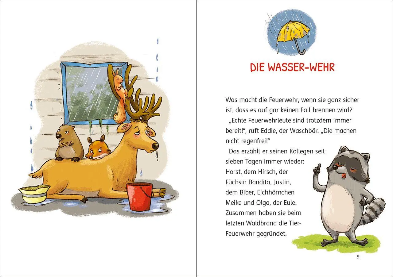 Bild: 9783743218369 | Die Tier-Feuerwehr (Band 2) - Eine klitschnasse Rettungsaktion | Buch