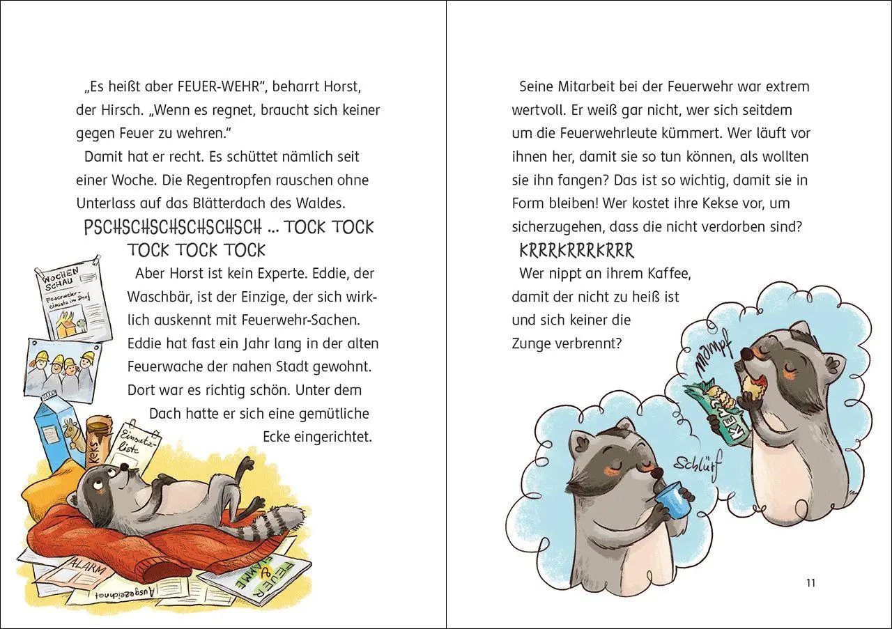 Bild: 9783743218369 | Die Tier-Feuerwehr (Band 2) - Eine klitschnasse Rettungsaktion | Buch