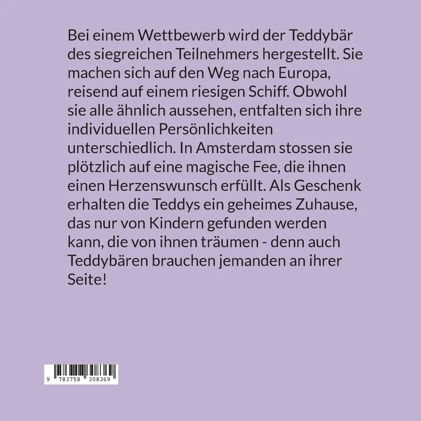 Rückseite: 9783758308369 | Die Heimat der Teddybären | René Burkhard | Taschenbuch | Paperback