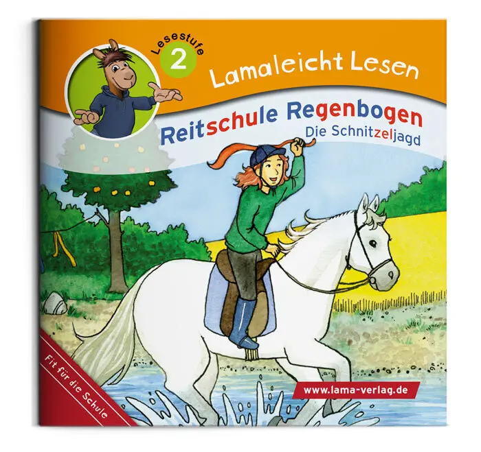 Cover: 9783867518369 | Lamaleicht Lesen Reitschule Regenbogen | Die Schnitzeljagd | Bülow