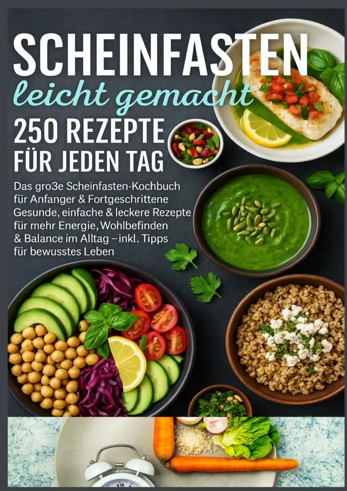 Cover: 9789403808369 | Scheinfasten leicht gemacht - 250 Rezepte für jeden Tag | Emilia Koch