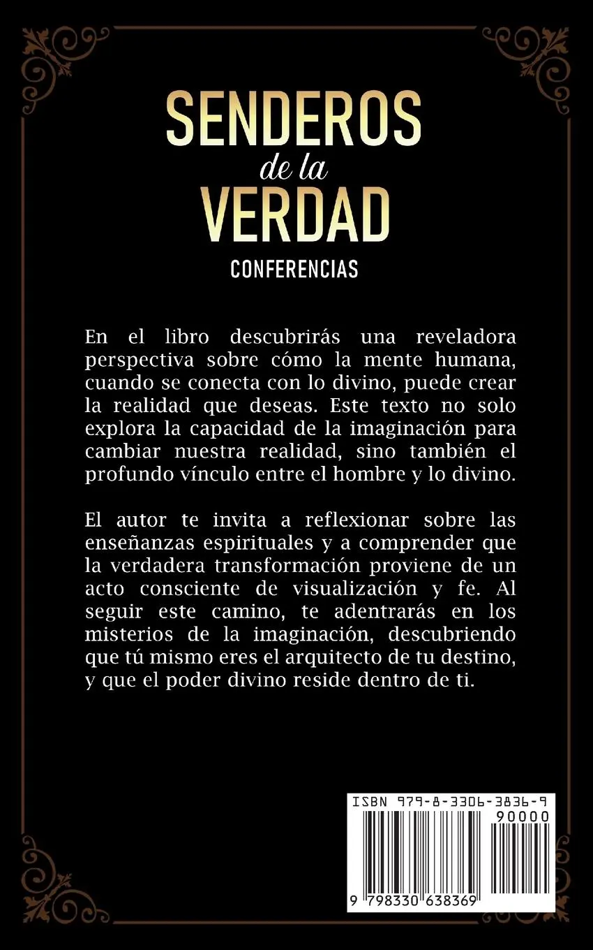 Rückseite: 9798330638369 | Senderos De La Verdad - Conferencias de Neville Goddard | Taschenbuch