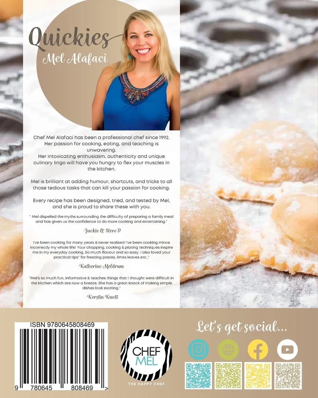 Rückseite: 9780645808469 | Italian QUICKIES Cookbook | Quick and Easy Italian Recipes | Buch