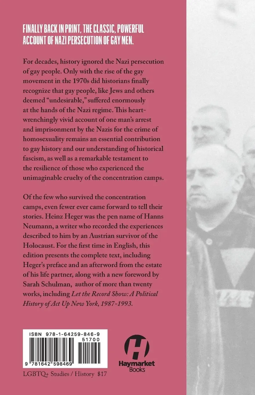 Rückseite: 9781642598469 | The Men with the Pink Triangle | Heinz Heger | Taschenbuch | Englisch