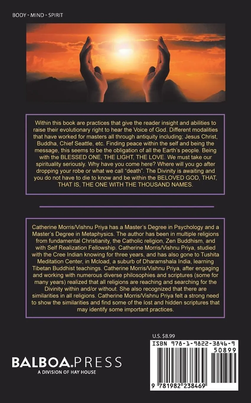 Rückseite: 9781982238469 | Spiritual Paths; a Pursuit for Peace | Catherine Morris (u. a.) | Buch