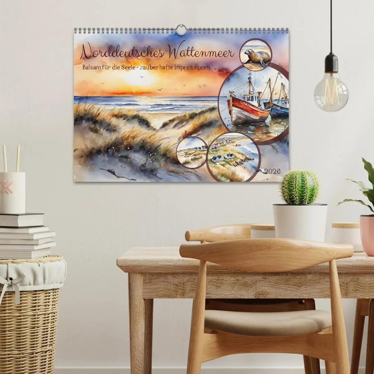 Bild: 9783457408469 | Norddeutsches Wattenmeer (Wandkalender 2026 DIN A3 quer), CALVENDO...
