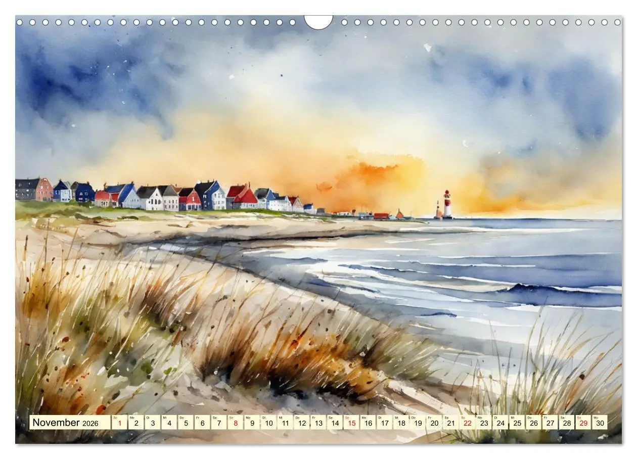 Bild: 9783457408469 | Norddeutsches Wattenmeer (Wandkalender 2026 DIN A3 quer), CALVENDO...
