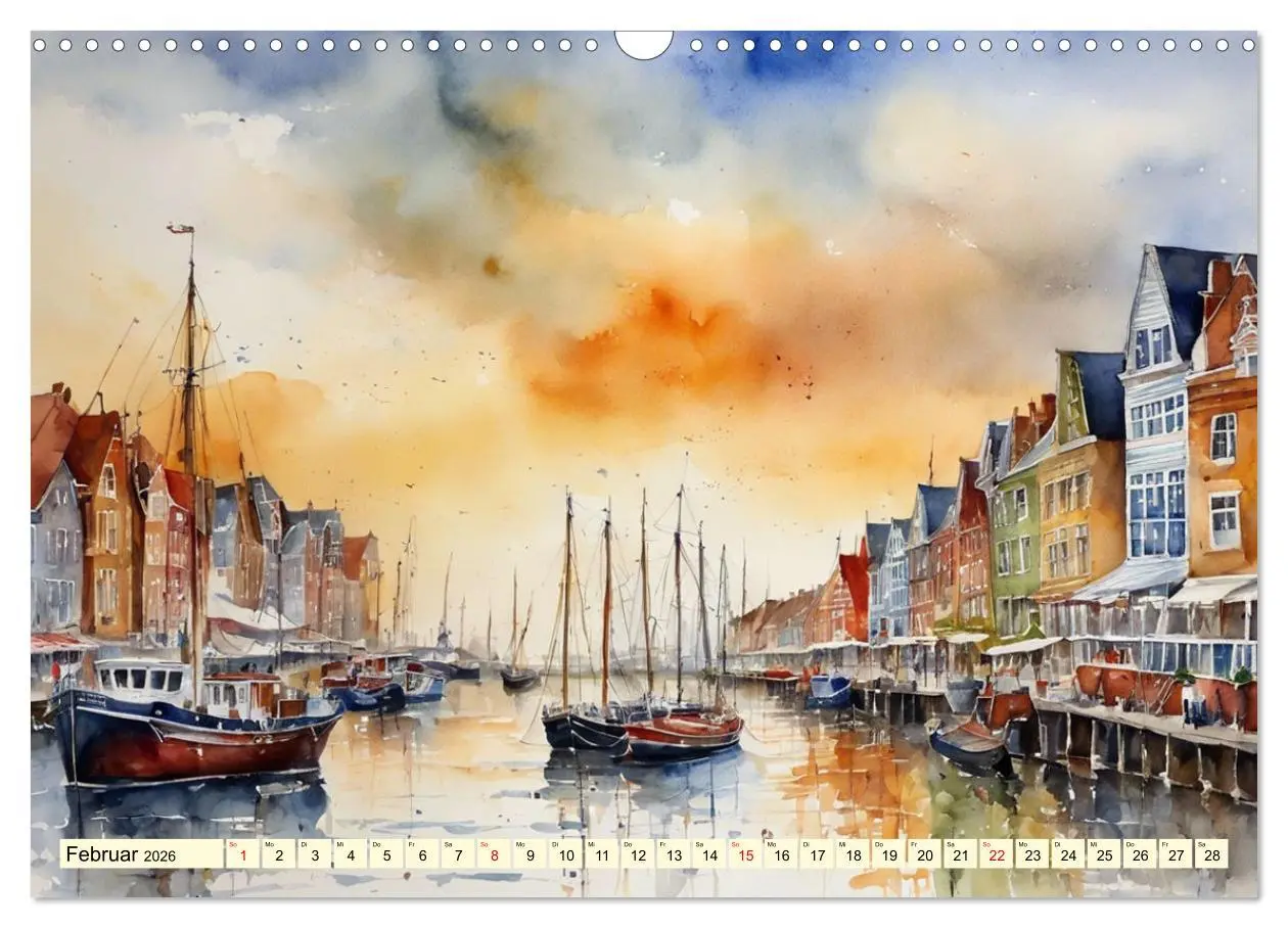 Bild: 9783457408469 | Norddeutsches Wattenmeer (Wandkalender 2026 DIN A3 quer), CALVENDO...