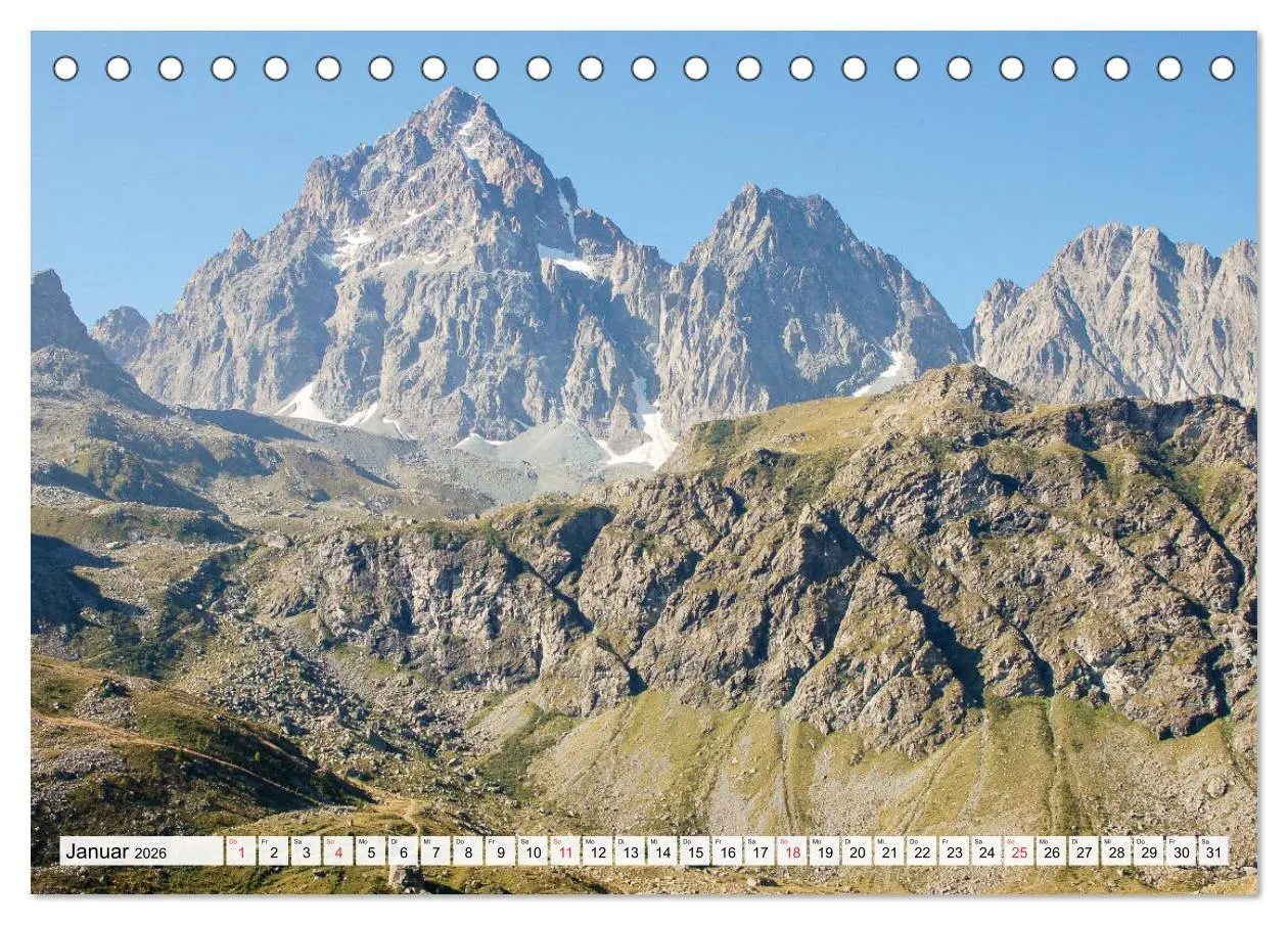 Bild: 9783457718469 | Piemont und Aostatal (Tischkalender 2026 DIN A5 quer), CALVENDO...