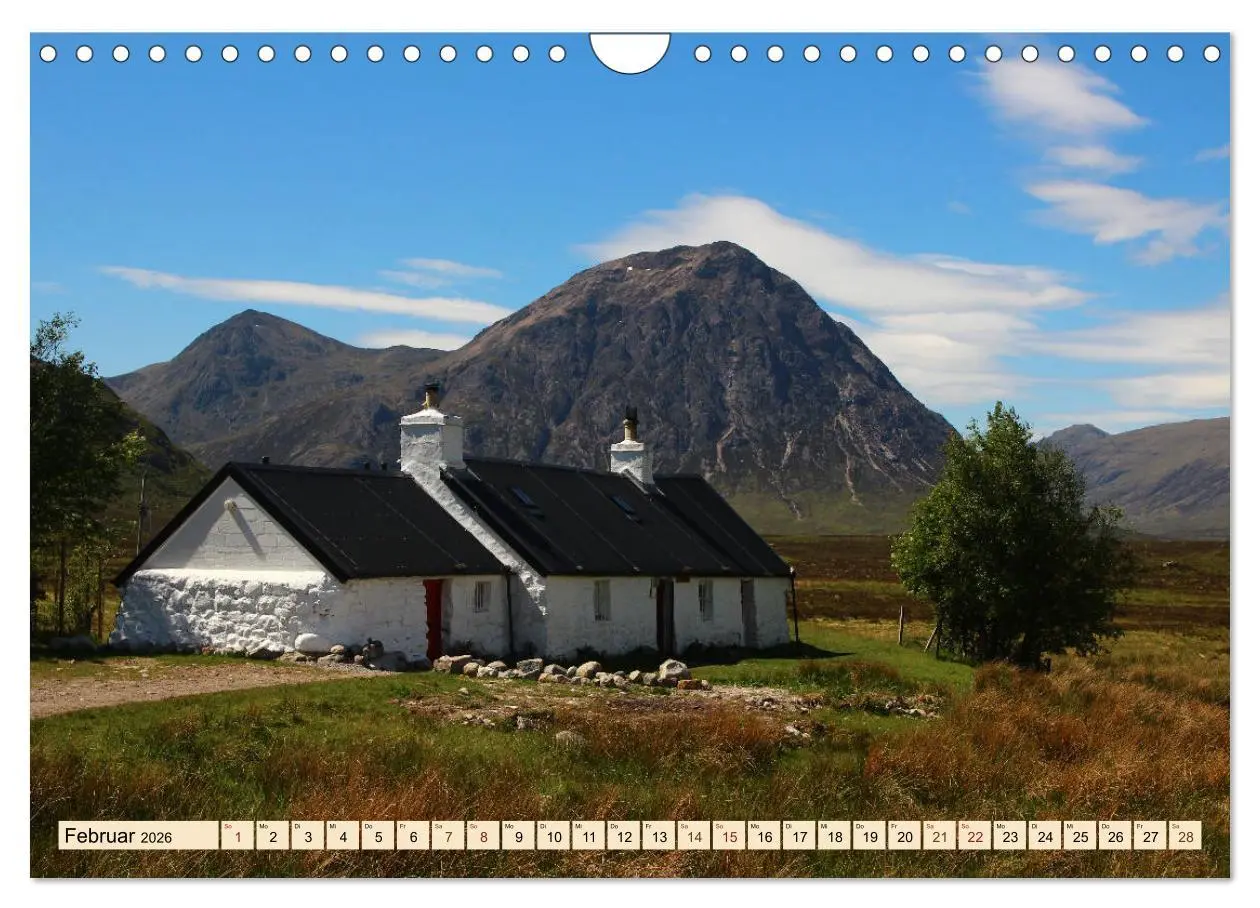 Bild: 9783457888469 | Glen Coe (Wandkalender 2026 DIN A4 quer), CALVENDO Monatskalender