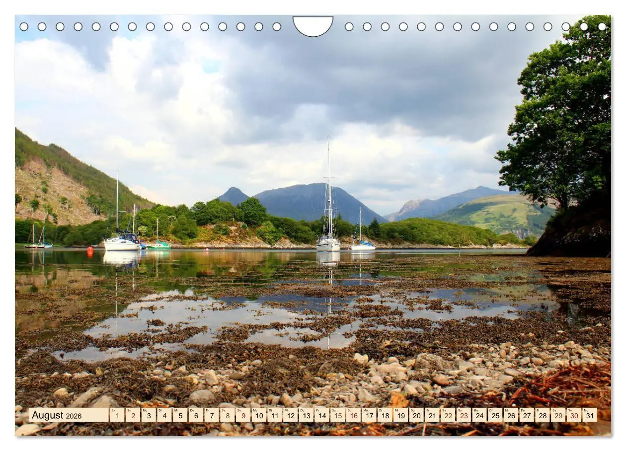 Bild: 9783457888469 | Glen Coe (Wandkalender 2026 DIN A4 quer), CALVENDO Monatskalender