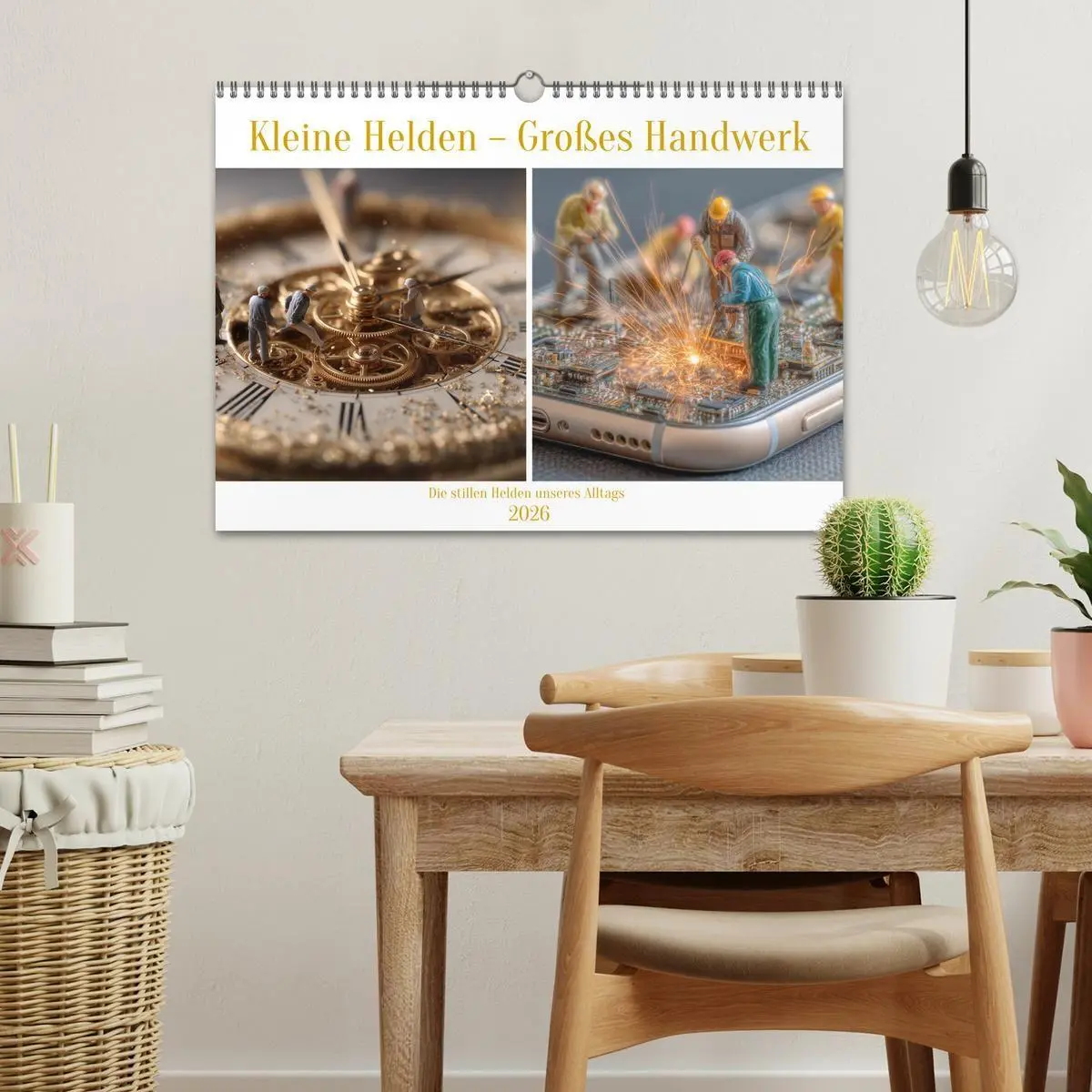 Bild: 9783516598469 | Kleine Helden - Großes Handwerk (Wandkalender 2026 DIN A3 quer),...