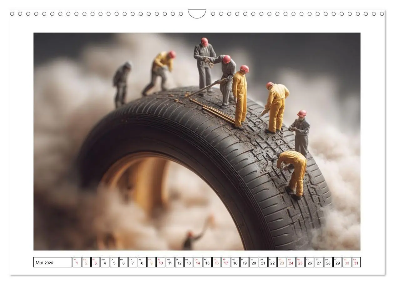 Bild: 9783516598469 | Kleine Helden - Großes Handwerk (Wandkalender 2026 DIN A3 quer),...