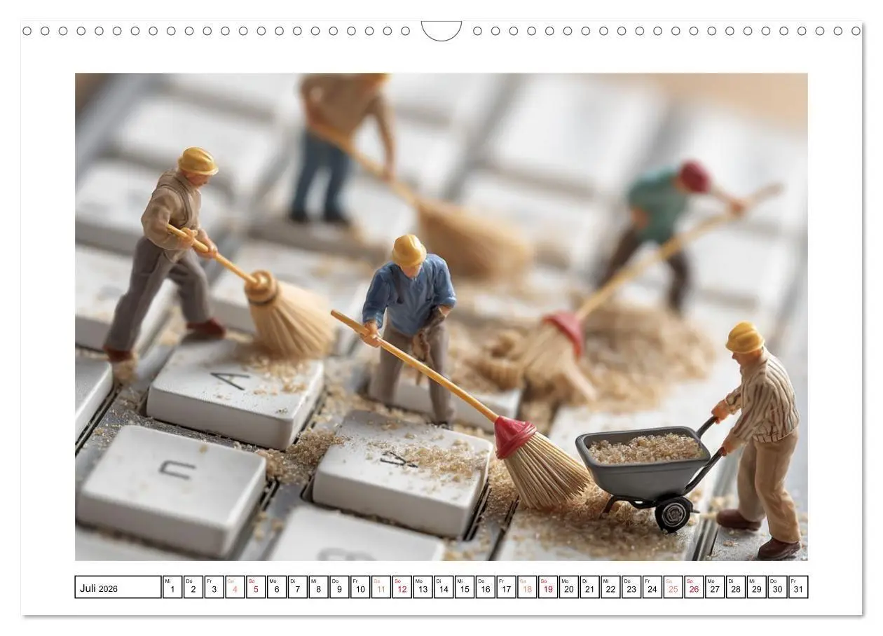 Bild: 9783516598469 | Kleine Helden - Großes Handwerk (Wandkalender 2026 DIN A3 quer),...