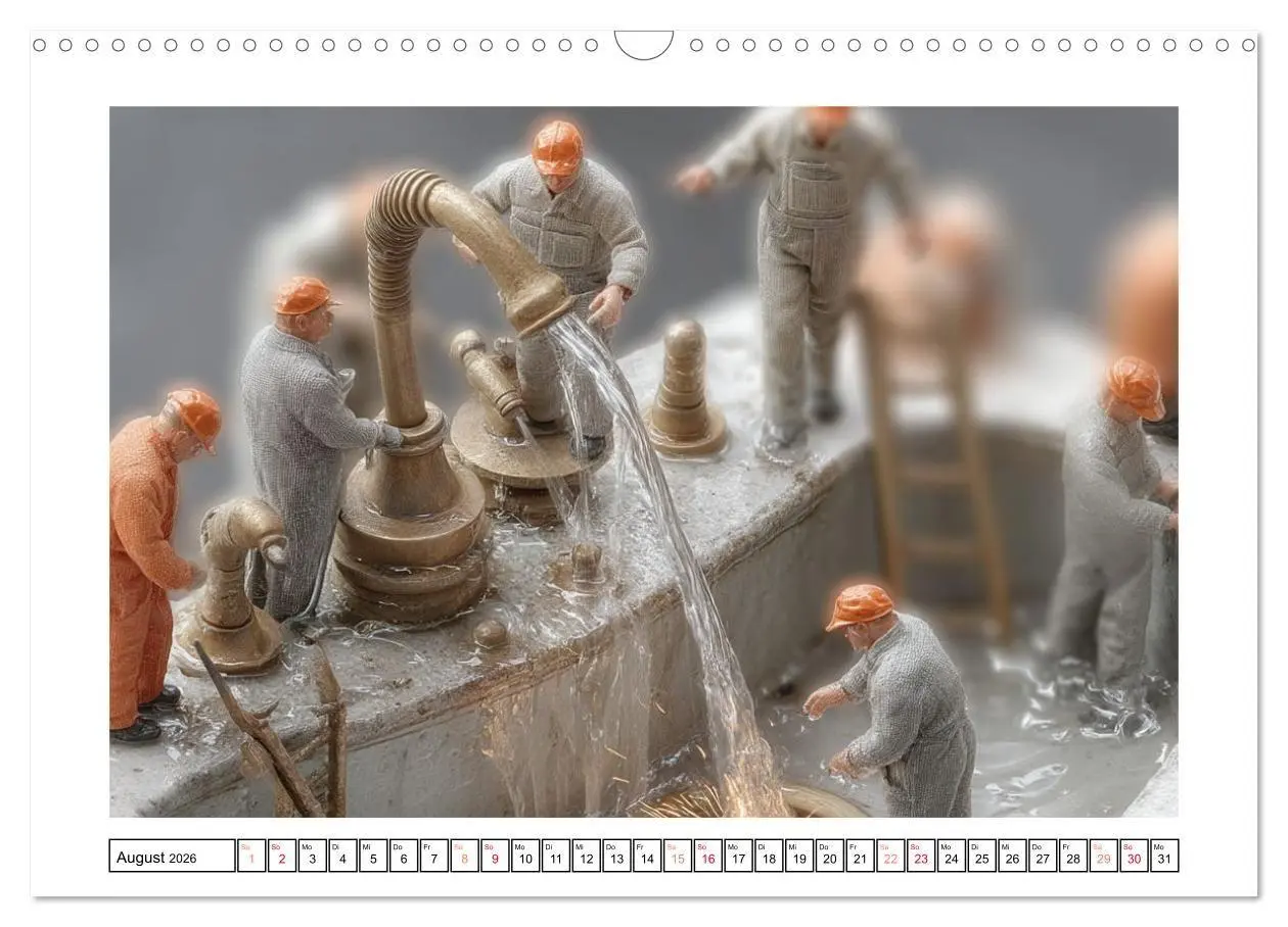 Bild: 9783516598469 | Kleine Helden - Großes Handwerk (Wandkalender 2026 DIN A3 quer),...