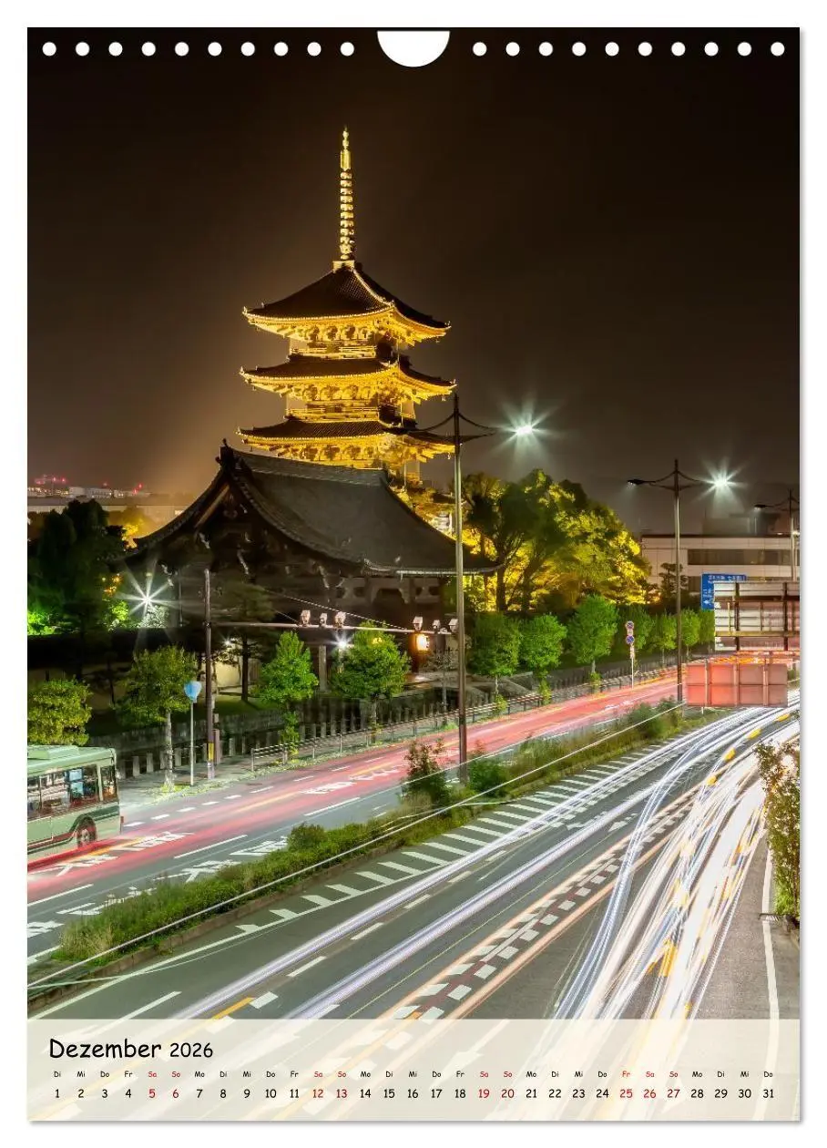 Bild: 9783516668469 | Kyoto - Zeitlose Schönheit (Wandkalender 2026 DIN A4 hoch),...